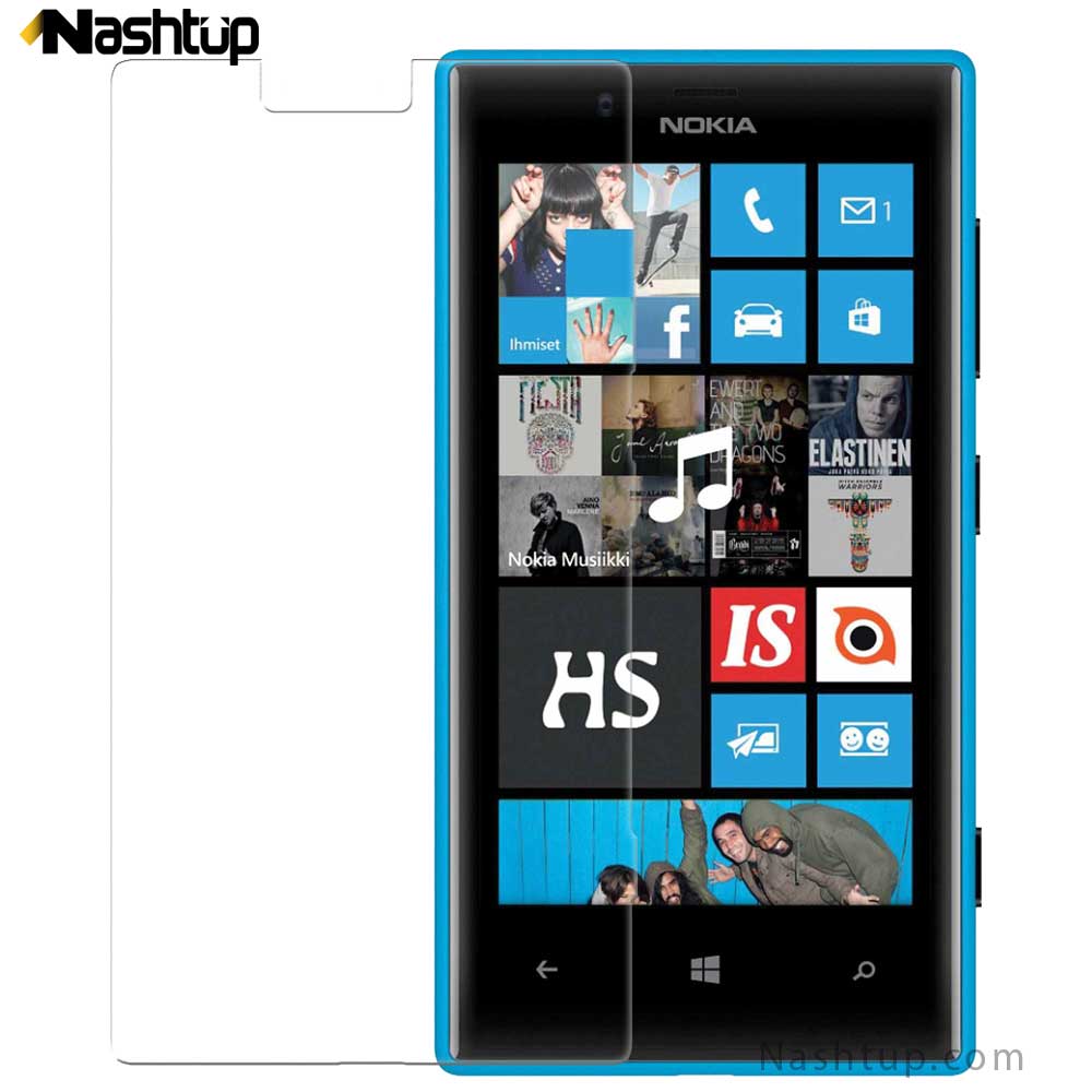 گلس شیشه ای و محافظ صفحه نمایش گوشی Nokia Lumia 720